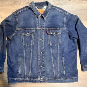 Levi's Classic Indigo Denim Jacket Size 3XL #bigandtall